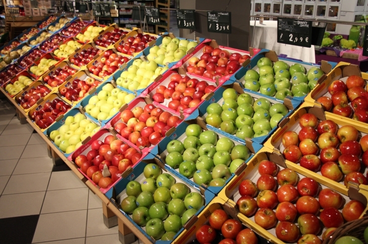 Productes en un supermercat.